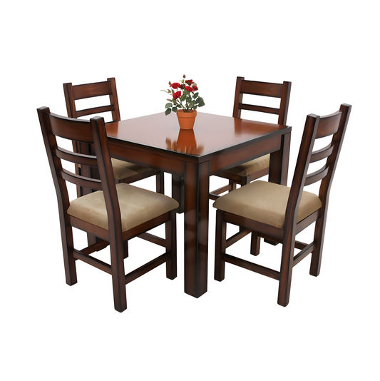 Juego Taeda 0,90 x 0,90 + 4 sillas Taeda