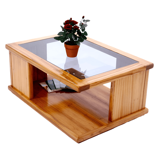 Mesa de Centro Euronovel con Vidrio