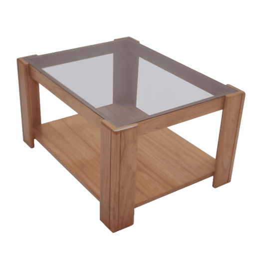 Mesa de Centro Novel con Vidrio