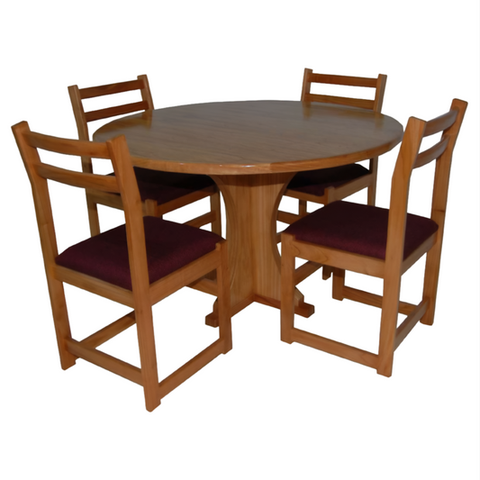 Mesa Señorial 1,20 + 4 Sillas Paramel