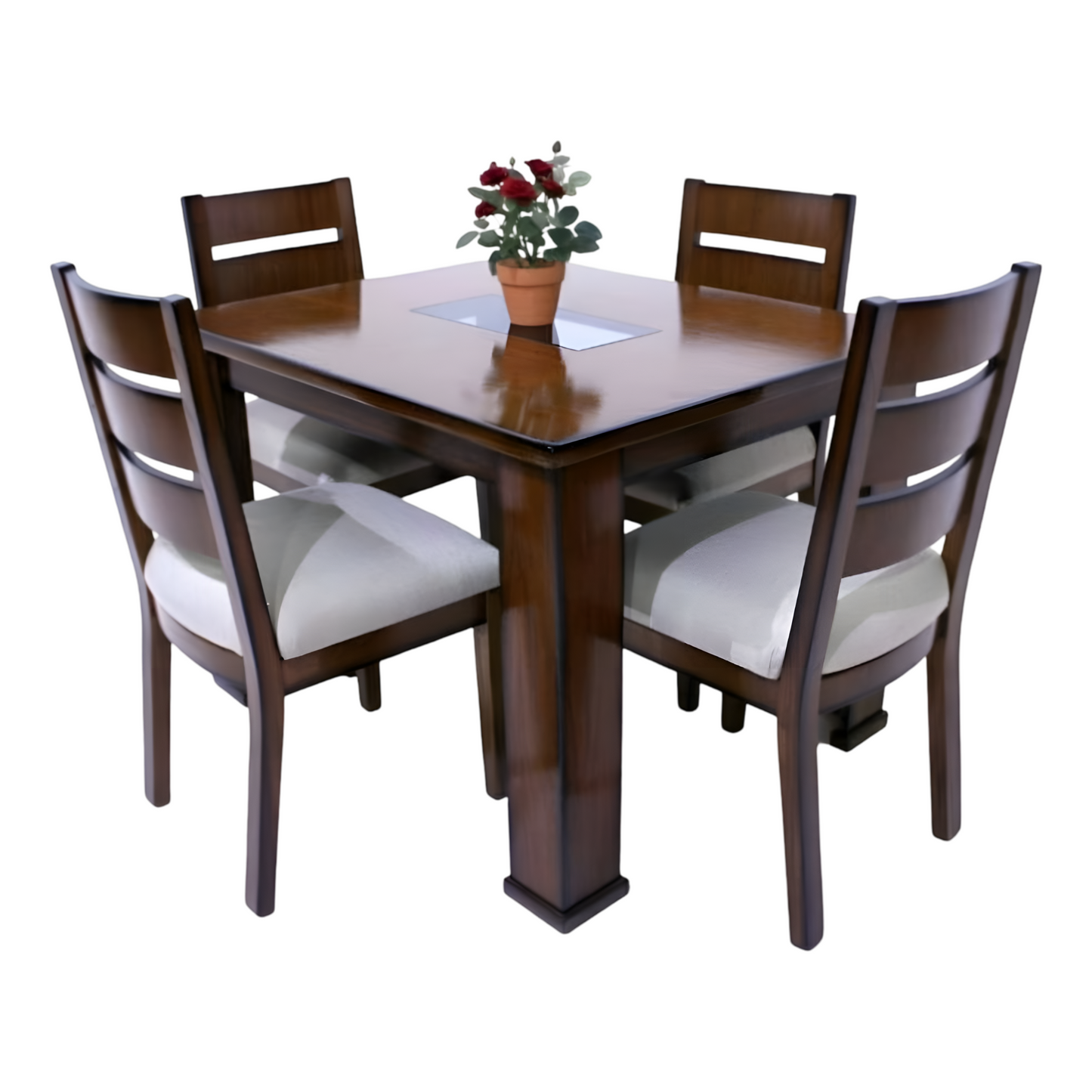 Comedor Milán de 1,10 + 4 Sillas Milán