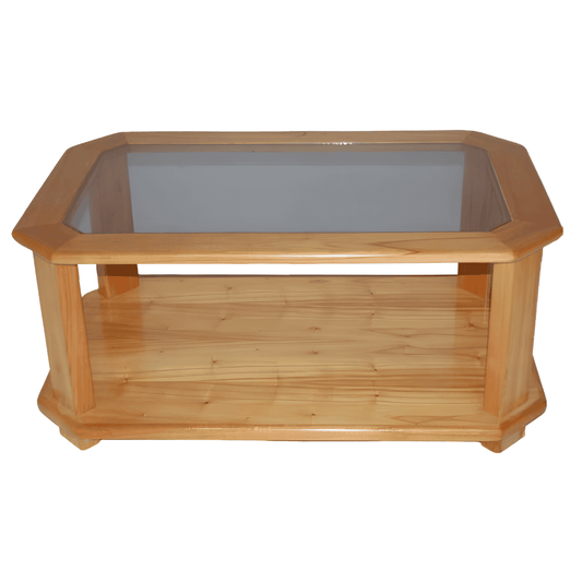 Mesa de Centro Italiana con Vidrio